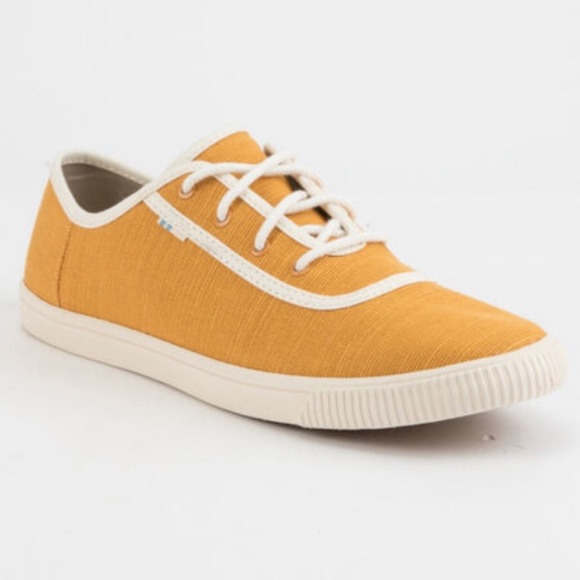 mustard sneakers